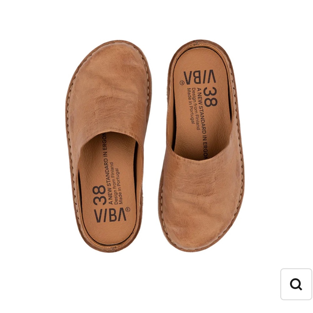 NIB Viba Roma Leather Tan Fawn